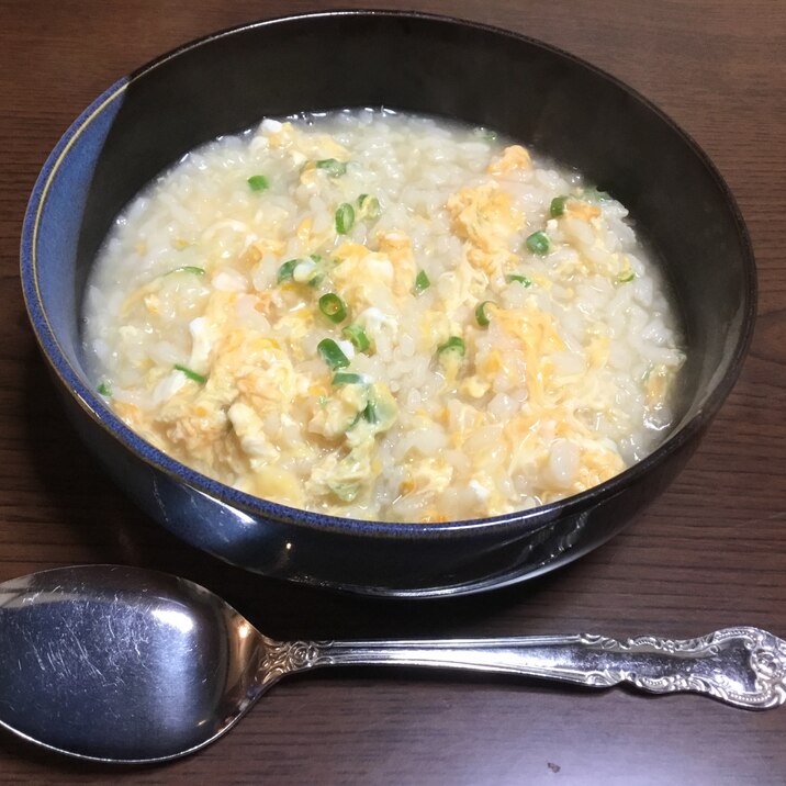 美味しい卵雑炊